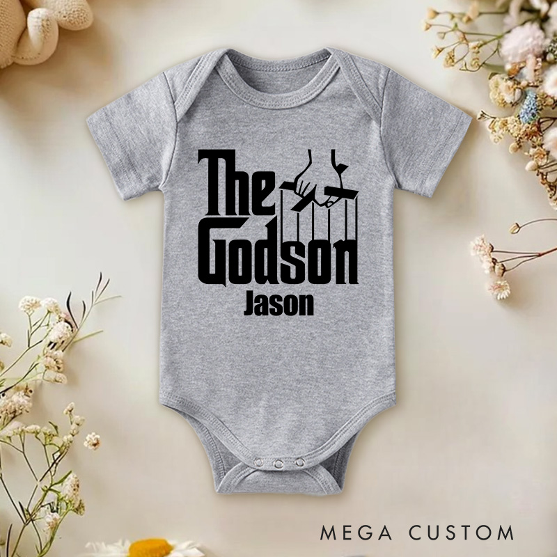 Personalized The God Son Baby Onesie Baby Shower Gift