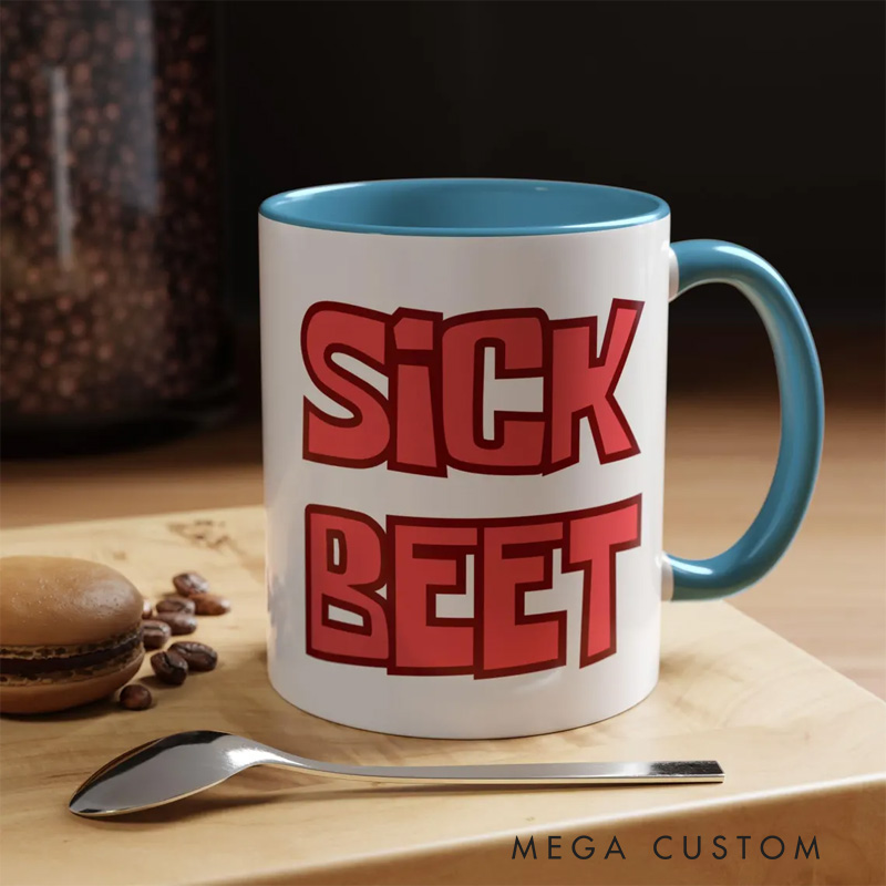 Personalized Sick Beets DJ Music Custom DJ Music Themed Mug for Music Lovers