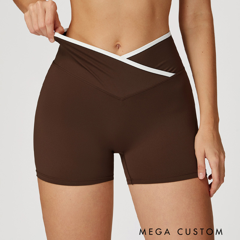 Personalized Yoga Training Shorts Custom Gym Running Training Shorts Squat Proof Workout Leggings Gym Yoga Lover Gift