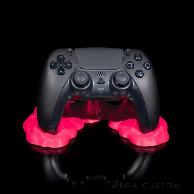Personalized Spooky Slime Game Console Controller Stand for PS5 And Xbox Series Game Controllers Holder Gamer Gift 3D Printed Gift for Game Lovers