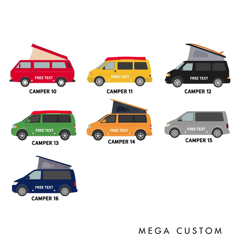 Personalised Campervan Key Hook Custom Rv Key Hook Campervan Wall Decor Outdoor Adventure Lover Gift