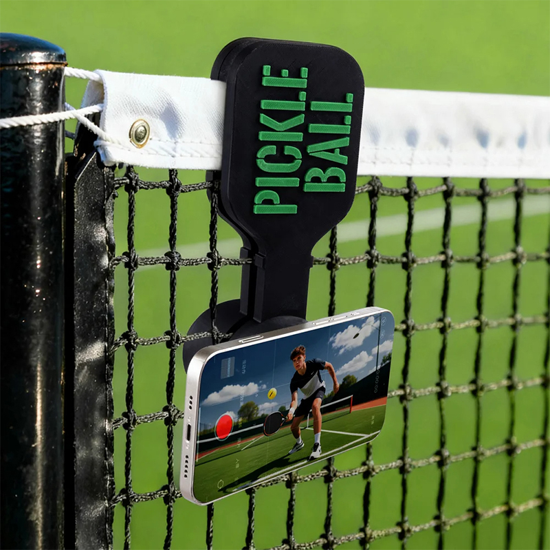 Personalized Multicolor 3D-Printed Magnetic Pickball Tennis Mobile Phone Hook with Text Sport Accessories Gift for Pickleball Tennis Players