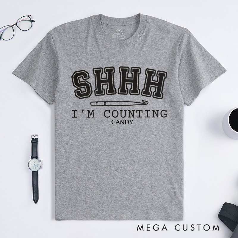 Personalized Crocheting Classic T-Shirts Crochet Lover Crewneck Gift For Artist Gift For Crafter Hobby Sweater Artist Sweatshirt Knitting