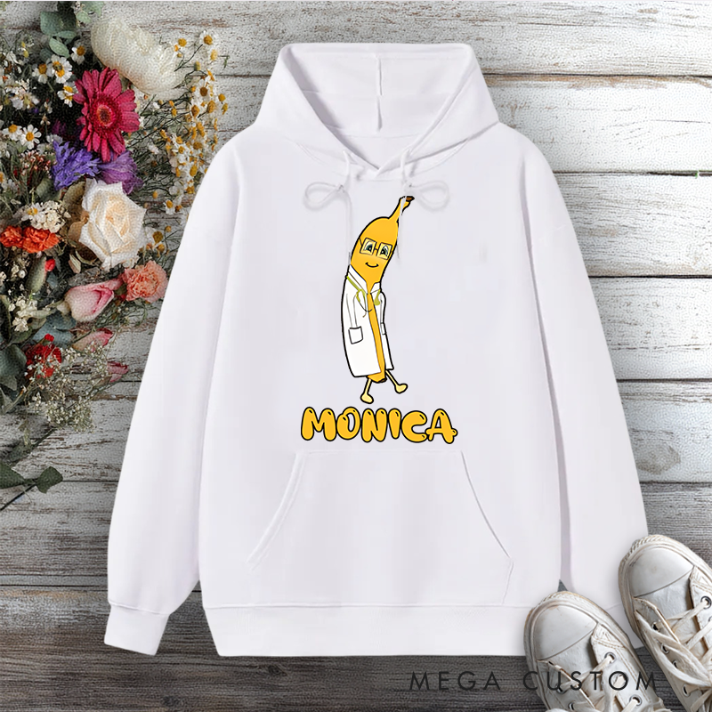 Personalized Hoodies for Nurse Doctor Banana Health with a Twist Design Hoodies International Nurse Day Gift