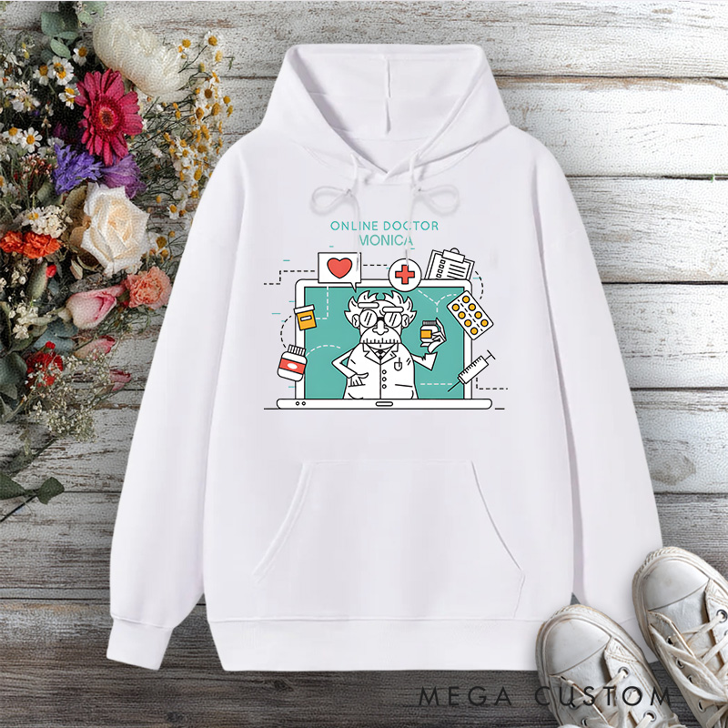 Personalized Hoodies for Nurse Online Doctor Design Hoodies International Nurse Day Gift
