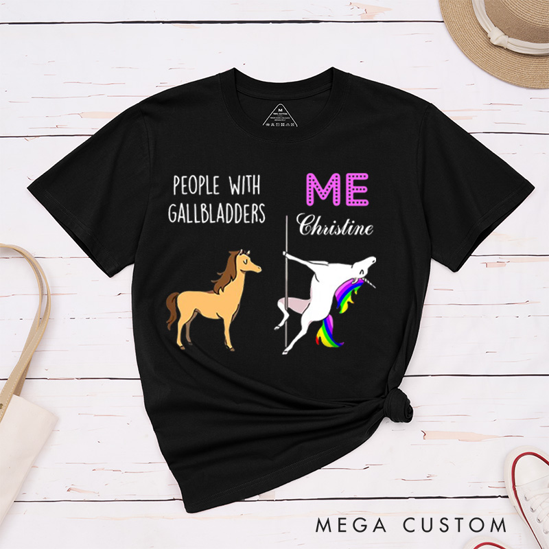 Personalized Gallbladder Cholecystectomy Gallbladder Surgery T-Shirt