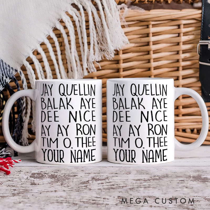 Personalized Mispronounced Names Mug Hollywood Movie Lover Mug Film Fan Mug Funny Name Mug