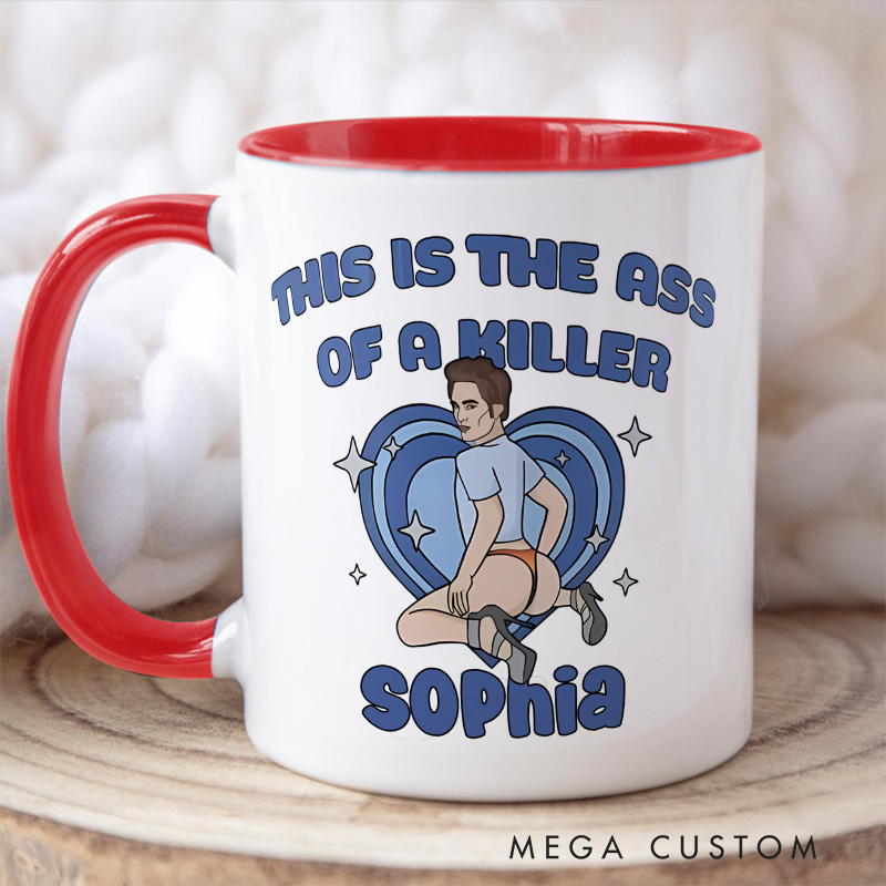 Personalized This is the Back of a Killer Funny Movie Mug Vampire Movie Mug Film Fan Mug