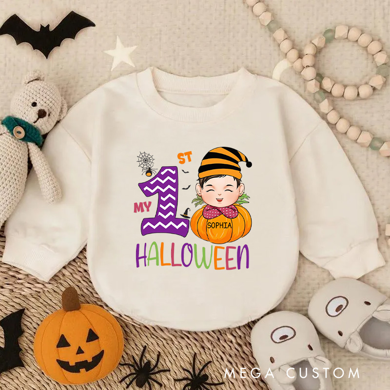 Personalized My 1st Halloween Baby Onesie Halloween Gift