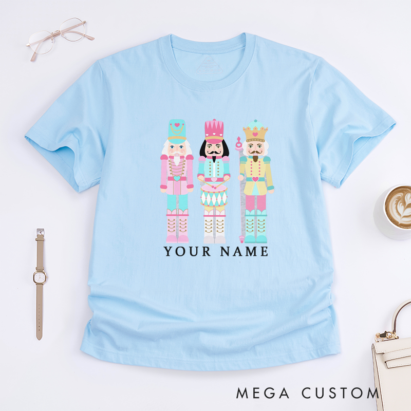 Personalized Dance T-Shirt Custom Name Gift Unisex Holiday Fashion Unique Printed Tee for Kids and Adults Family Matching Outfits