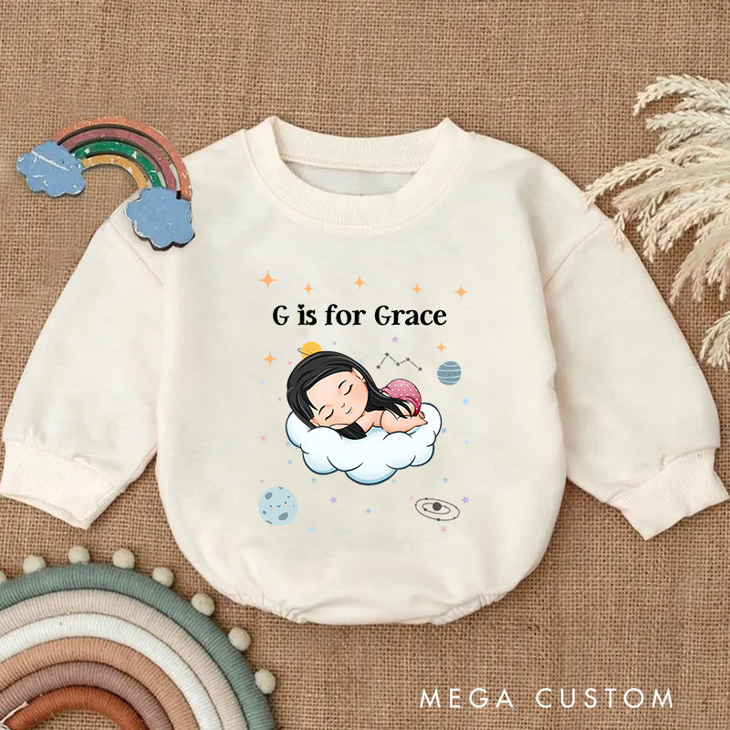 Personalized Letter Is for Name Baby Bodysuit Baby Shower Gift