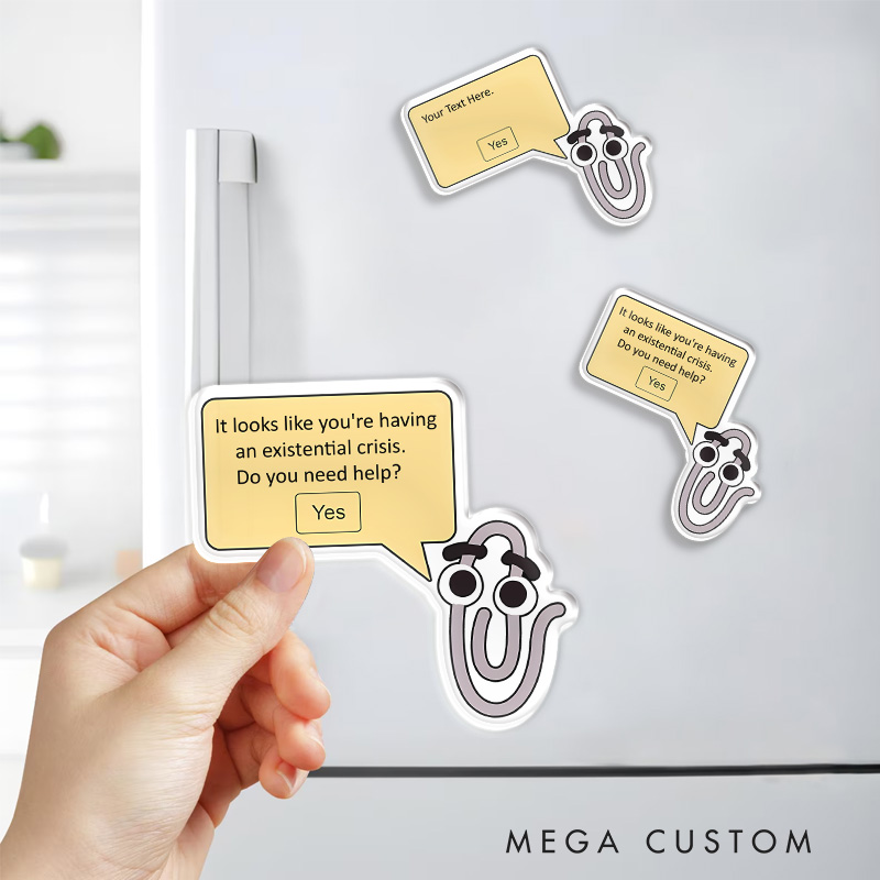 Personalized Paper Clip Company Funny Fridge Magnets Daily Grind TV Series Magnets Movie TV Show Fan Fridge Decal