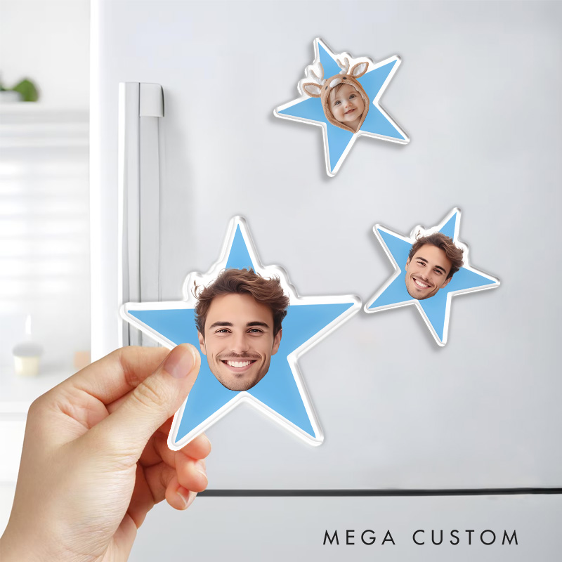 Personalized TV Show Star Funny Fridge Magnets Movie TV Series Magnets Fan Fridge Decal for Best Friend