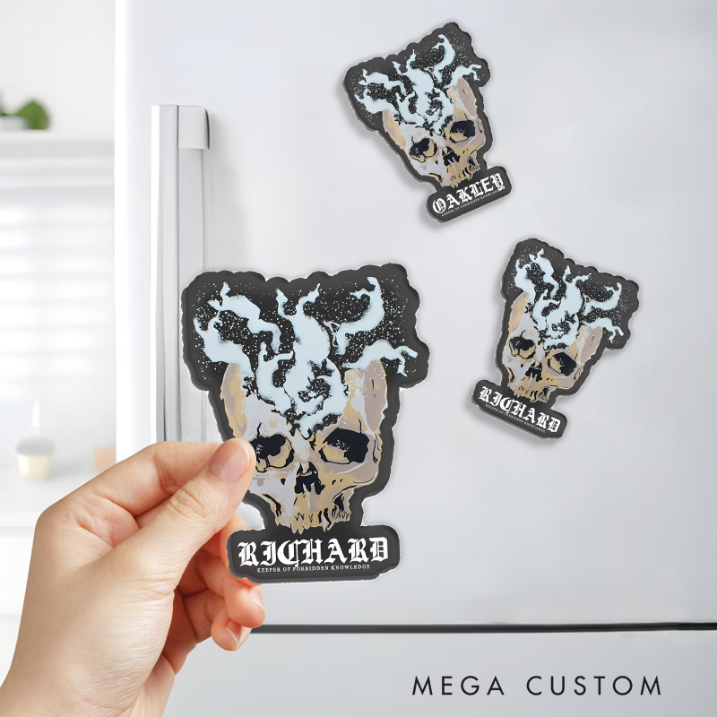 Personalized Great One's Wisdom Gothic Game Fridge Magnets Video Game Magnets Nightmare Hunter Fridge Decal Halloween
