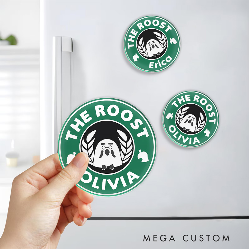 Personalized The Roost Fridge Magnets Video Game Magnets Island Building Game Fridge Decal