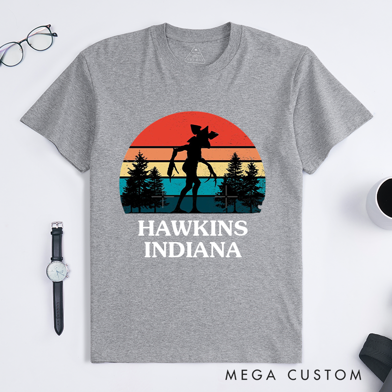 Personalized A Stranger Encounter T-Shirt Outdoors Hiking Camping Adventurers Lovers Shirt Gift for Travel 