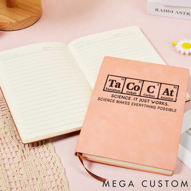 Personalized Science Physics Lovers Notebook Science Journal Gift for Geek Nerd