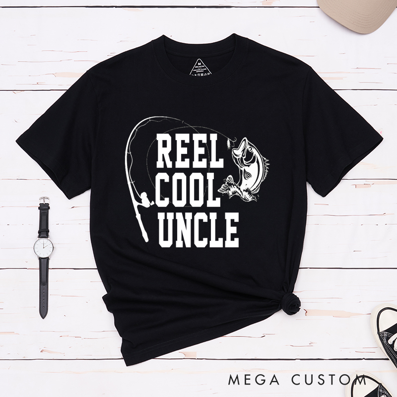 Personalized Reel Cool Fishing T Shirt Great Gift Perfect for Fishing Enthusiast