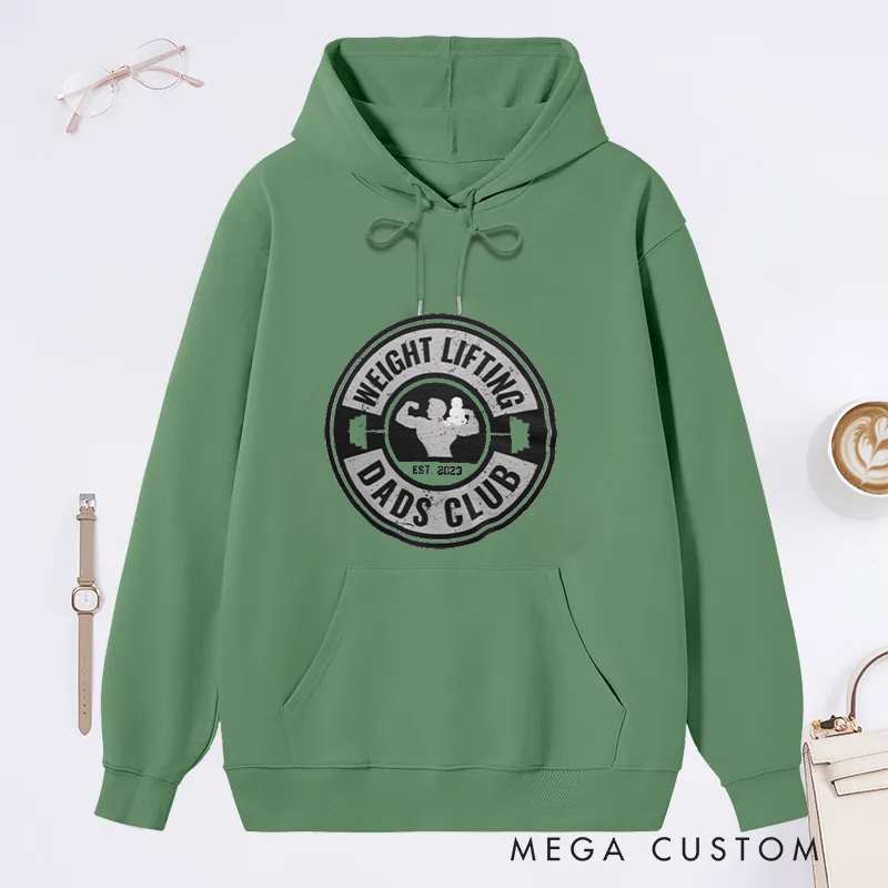 Personalized Fitness Classic Hoodies with Weightlifting Club Style for Fitness Enthusiasts Bodybuilders and Gym Lovers