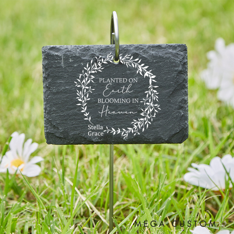 Personalized Memorial Stone Miscarriage Gift Baby Loss Remembrance Infant Loss Memorial Stone Grave Marker Stillborn Loss Gift