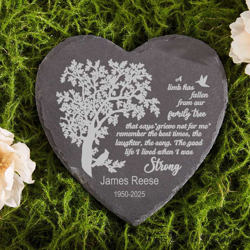 Personalized Memorial Stone Sympathy Gift Memorial Garden Stone Slate Grave Marker Bereavement Gift Loss of a Loved One Remembrance Gift