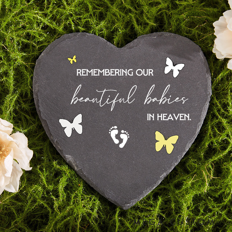 Personalized Miscarriage Memorial Stone Baby Remembrance Stone in Loving Memory Gift Infant Loss Gift Angel Baby Garden Stone Keepsake