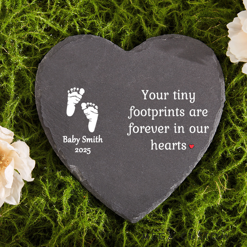 Personalized Loss of Baby Memorial Stone Miscarriage Memorial Stone Baby Remembrance Gifts Pregnancy Loss Infant Keepsake Sympathy Gift