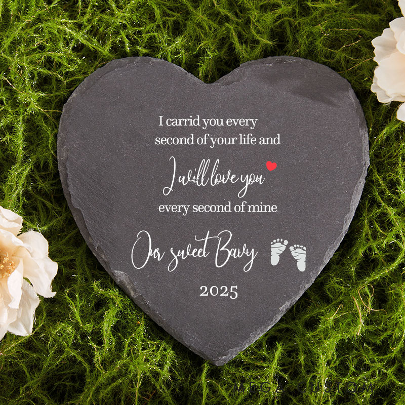 Personalized Baby Loss Memorial Stone Miscarriage Stillborn Memorial Gift Sympathy Condolences Gift Baby Remembrance Garden Marker