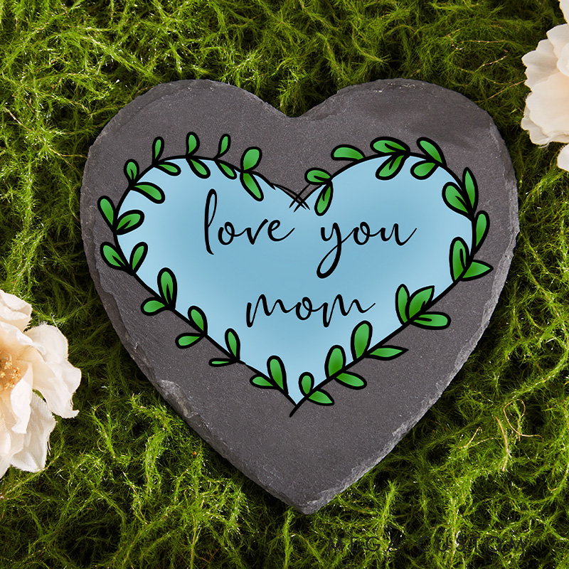 Personalized Memorial Garden Slate Stone Memorial Plaque Sympathy Gifts for Loss of Loved One Sympathy Gift Garden Marker Condolences Gift