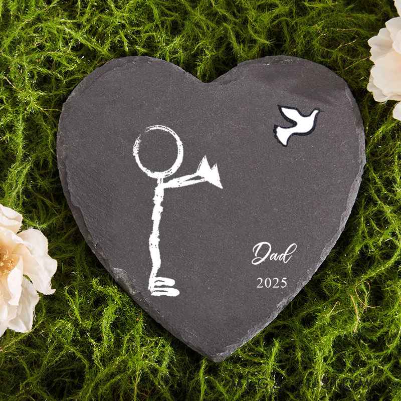 Personalized Memorial Stone for Loss of Loved One Memorial Garden Stones in Memory of Gifts Condolence Bereavement Gift for Garden Outside