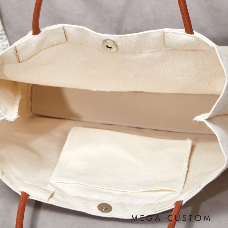 Personalized Beach Loving Girl Tote Bag Traveling Lovers Gift Vacation Tote Bag Gift for Beach Trip