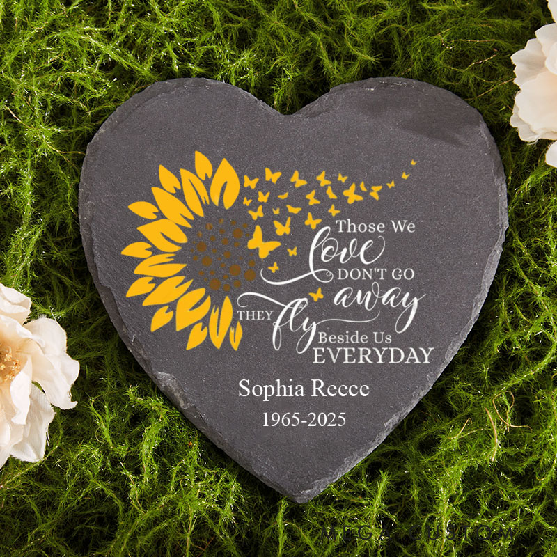 Personalized Memorial Stone Tree Cardinal Family Loss Sympathy Gift for Loss of Loved One Bereavement Gift Funeral Gift Cardinal Custom Memorial Gift