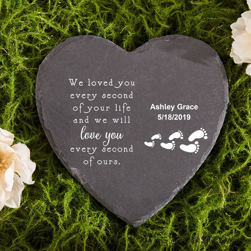 Personalized Baby Loss Memorial Stone Miscarriage Stillborn Memorial Gift Baby Remembrance Stone Infant Loss Gift Angel Baby Keepsake