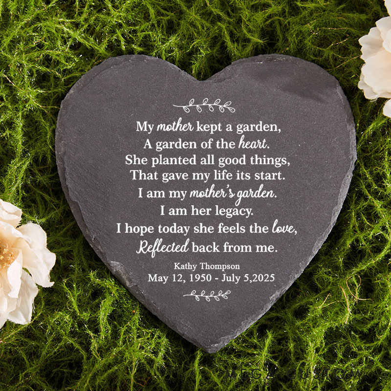 Personalized Mother Memorial Stone Mom Sympathy Gift Mom Memorial Cemetery Grave Mom Bereavement Gift Mom Condolences Gift In Memory Mom