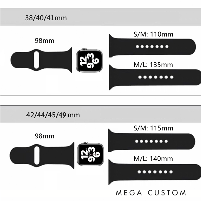 Personalized Firefighter Themed Apple Watch Band Custom Name Watch Band