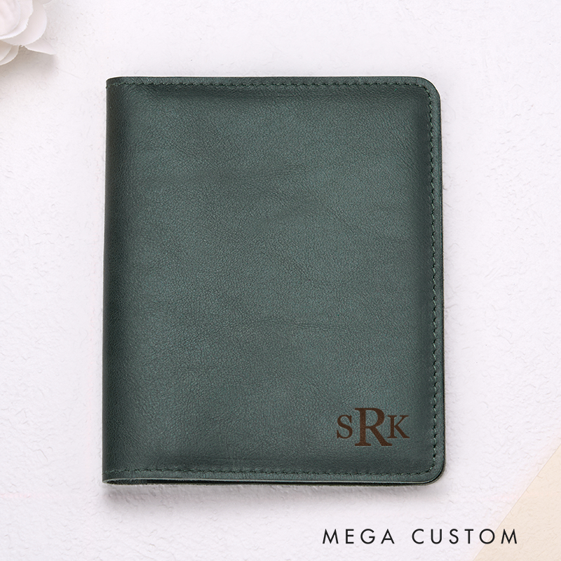 Personalized Leather Passport Custom Wallet Passport wallet with Name Leather Passport Holder Passport Covers Travel Gift Travel Accessories