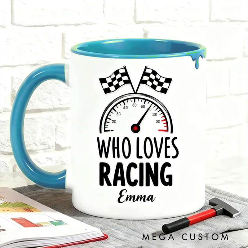 Personalized Racing Lover's Mug Car Racing Fan Mug Custom F1 mug Car Lover Mug Xmas Gift 