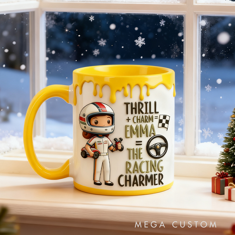 Personalized Speed Master Racing Mug Custom Racing Speed Lover Mug Xmas Gift 