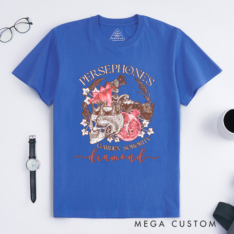 Personalized Persephone's Garden Classic T-Shirts Garden Sorority Shirt Book Lover Shirt Garden Club Shirt Cora Hades Olympus Goddess Shirt
