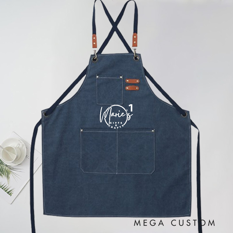 Personalized Gifts Crafts Aprons Garden Apron with Name Green Planting Apron Gardening Apron with Pockets 