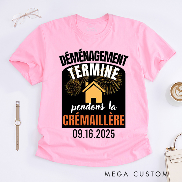 Personalized T-Shirt Housewarming Gift New Homeowners T-Shirt Gift For Housewarming Party New Home Gift Moving Gift