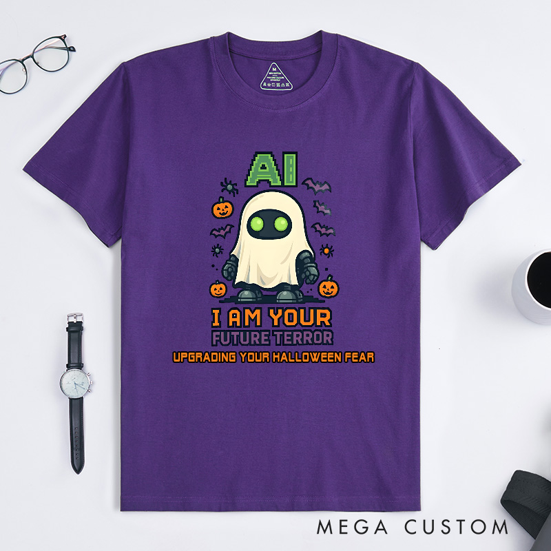 Personalized Geek Halloween T-Shirt Programmer Technology Computer Lover T-Shirt Gift for Geek