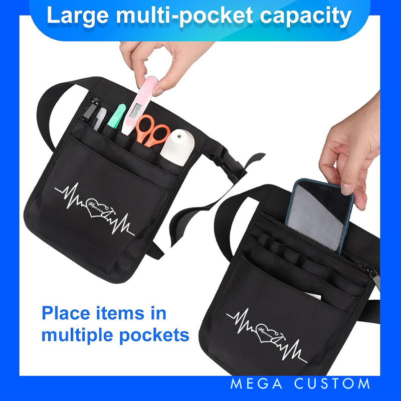 Personalized Nurse Tool Belt Nurse Waist Bag Nurse Fanny Pack Organizer Belt Nurse Hip Pack Nurse Assistant Gift 