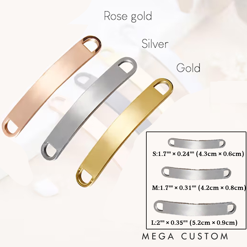 Personalized Metal Shoe Tags for Fitness Enthusiasts Bodybuilders and Gym Lovers