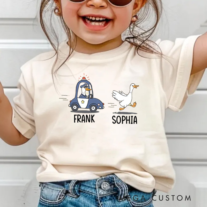 Personalized Got Too Silly Kids T-Shirt 