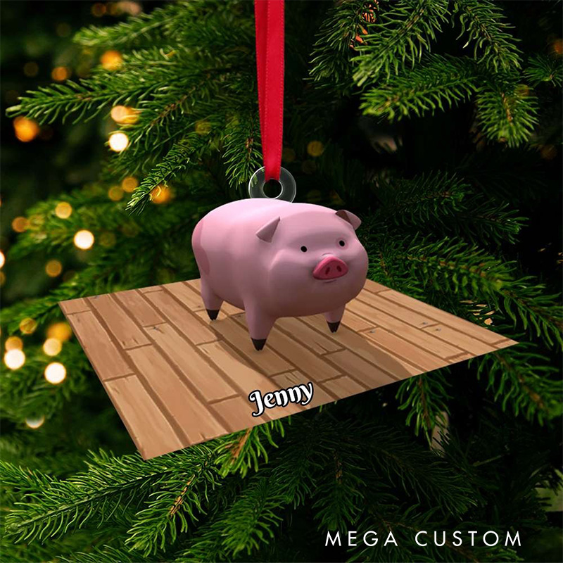 Personalized Tree House Movie Fan 2D Flat Acrylic Ornament Movie Christmas Gift Film Xmas Gift Christmas Decor