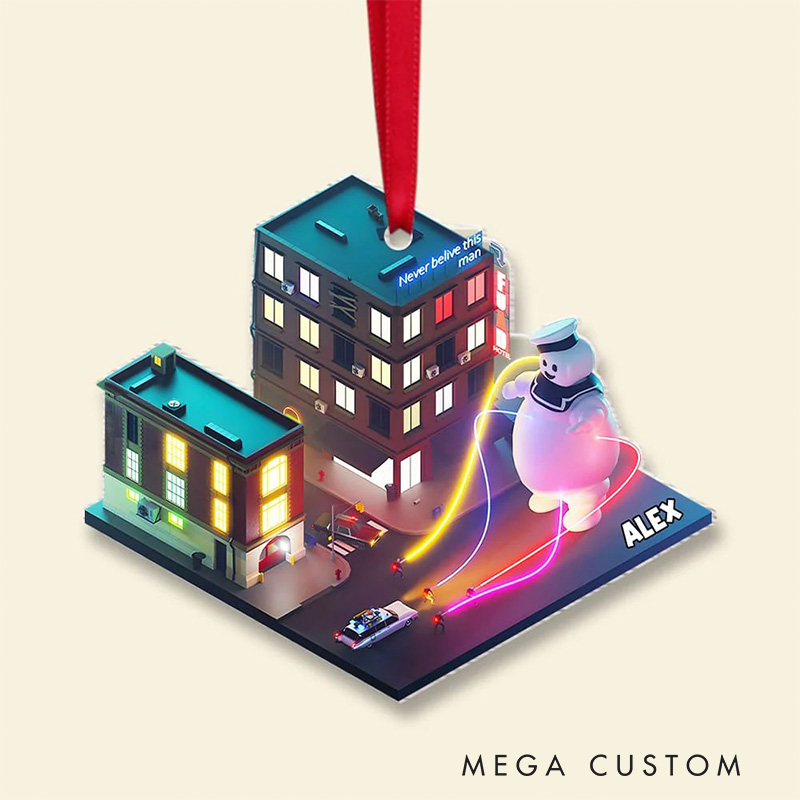 Personalized Hunting Movie Fan 2D Flat Acrylic Ornament Movie Christmas Gift Film Xmas Gift Christmas Decor