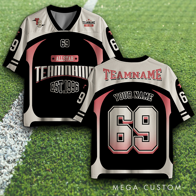 Personalized Athletic Jersey Featuring Customizable Name Number and Colors  