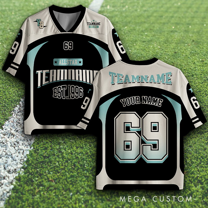 Personalized Athletic Jersey Featuring Customizable Name Number and Colors  