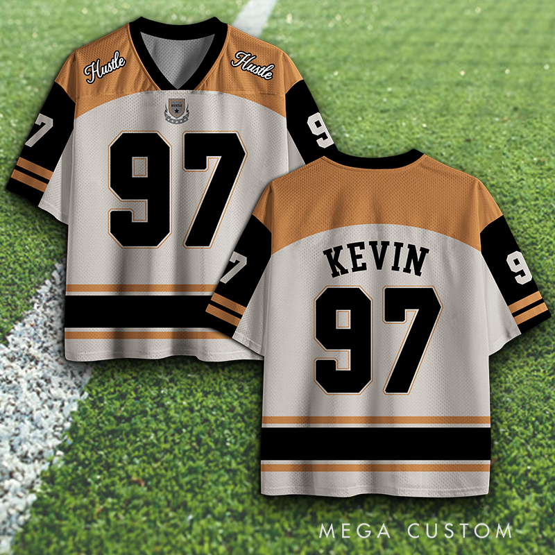 Personalized Sports Jersey with Custom Name and Number Design  